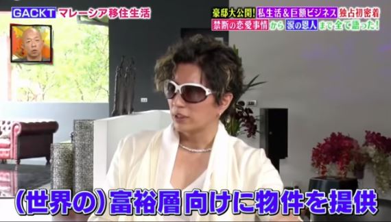 ガクト　収入源　年収2