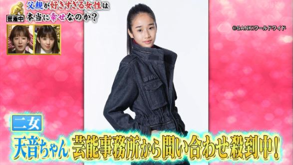 藤岡弘の娘で次女藤岡天音